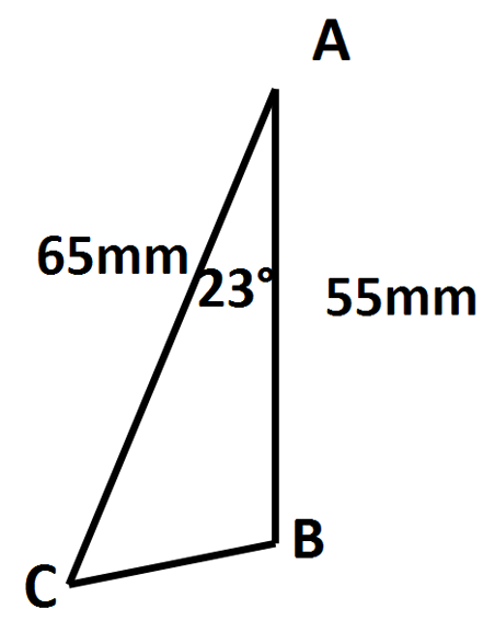 cosine rule ex