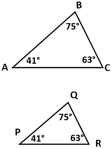 similar triangles ex