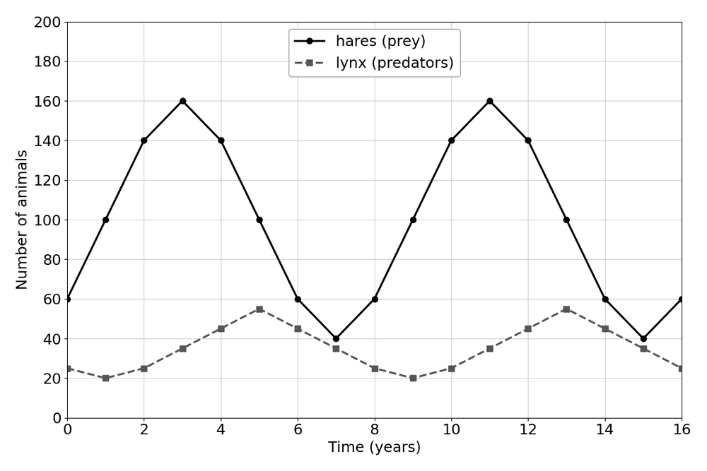 bio predator prey graph