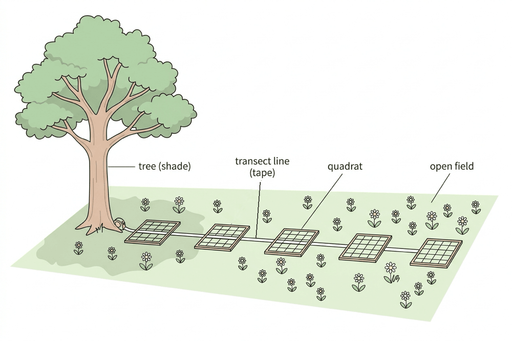 bio quadrat transect