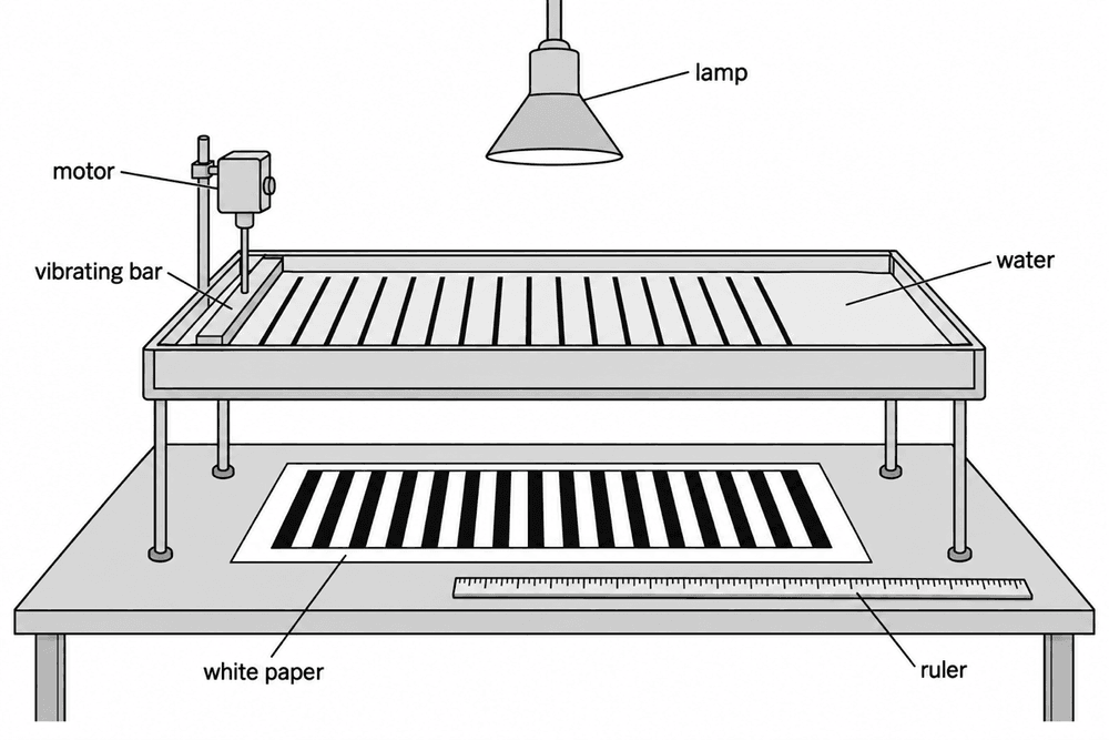 phys ripple tank setup