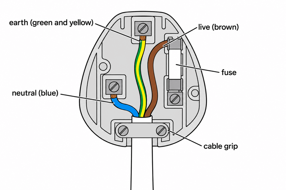 phys three pin plug