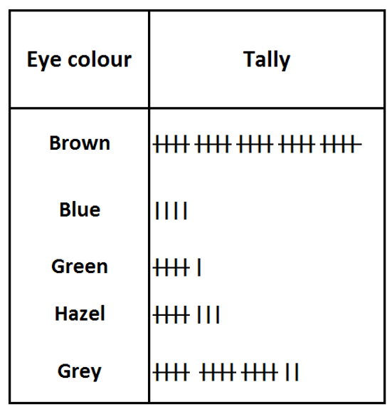 tally chart def