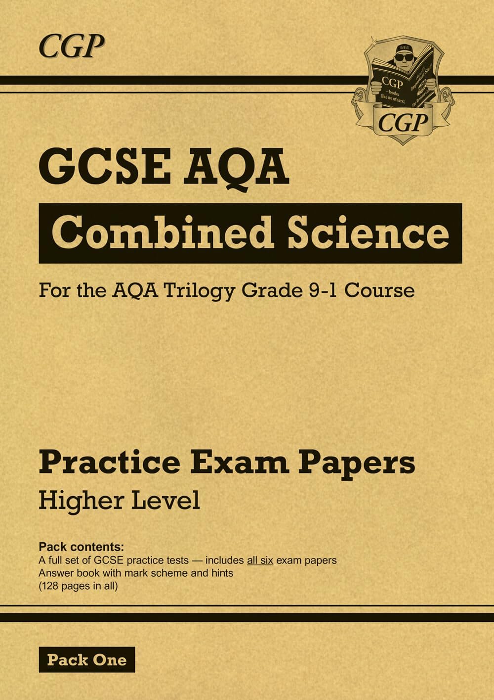 CGP GCSE Combined Science AQA Practice Papers (Higher, Pack 1)