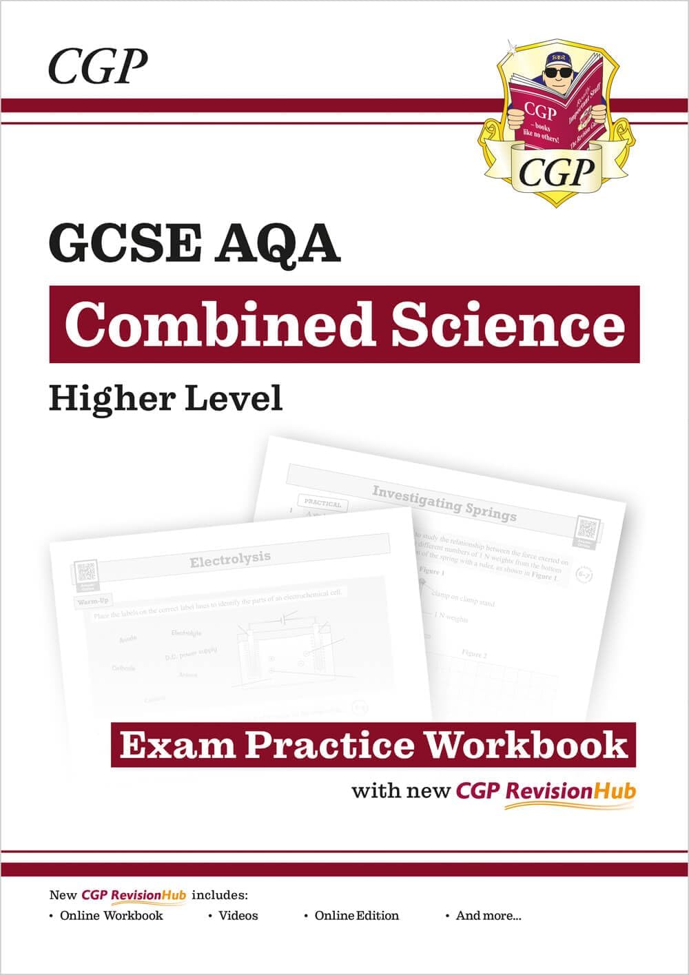 CGP GCSE Combined Science AQA Exam Practice Workbook (Higher)