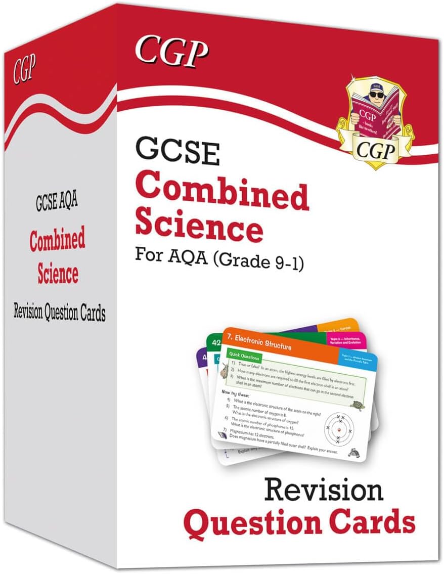CGP GCSE Combined Science AQA Revision Question Cards