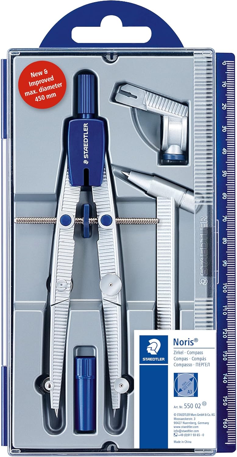 Staedtler 550 02 Noris Quick-Setting Compass