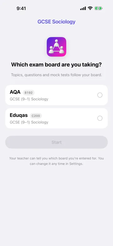 Choosing the exam board: AQA 8192 or Eduqas C200